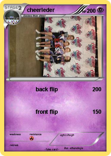 Pokemon cheerleder
