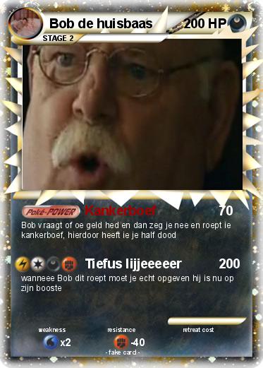 Pokemon Bob de huisbaas