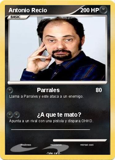 Pokemon Antonio Recio