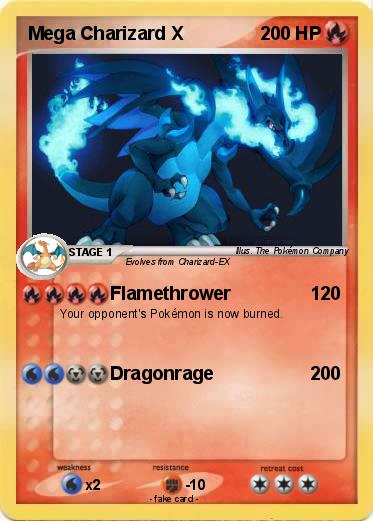 Pokemon Mega Charizard X