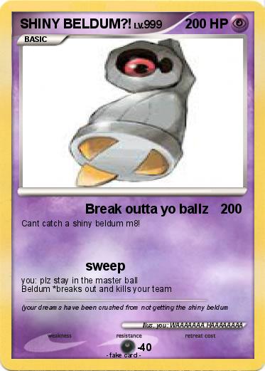 Pokemon SHINY BELDUM?!