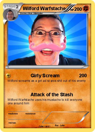 Pokemon Wilford Warfstache