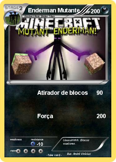 Pokemon Enderman Mutante