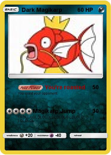 Pokemon Dark Magikarp