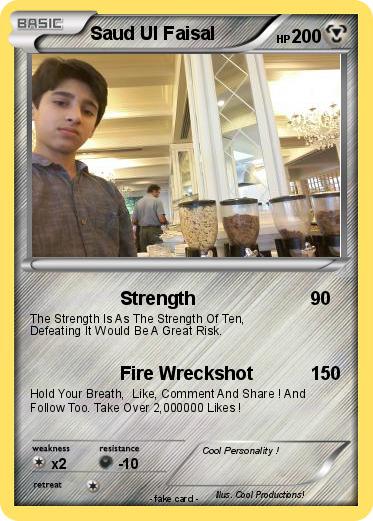 Pokemon Saud Ul Faisal