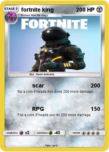 Pokemon fortnite king