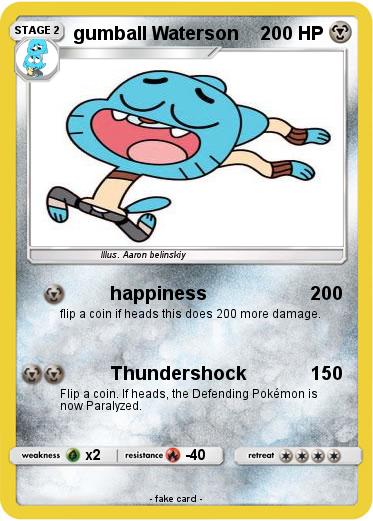 Pokemon gumball Waterson