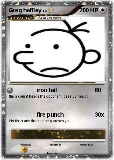 Pokemon Greg heffley