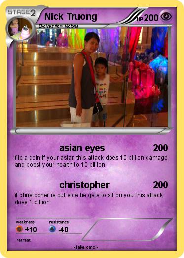 Pokemon Nick Truong