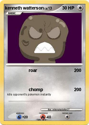 Pokemon kenneth watterson