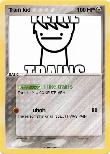 Pokemon Train kid