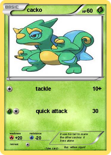 Pokemon cacko