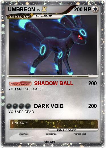 Pokemon UMBREON