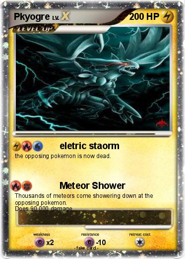 Pokemon Pkyogre