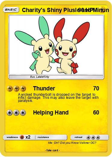 Pokemon Charity's Shiny Plusle and Minun
