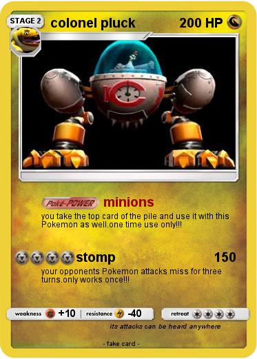 Pokemon colonel pluck