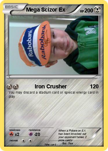 Pokemon Mega Scizor Ex