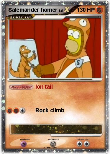 Pokemon Salemander homer