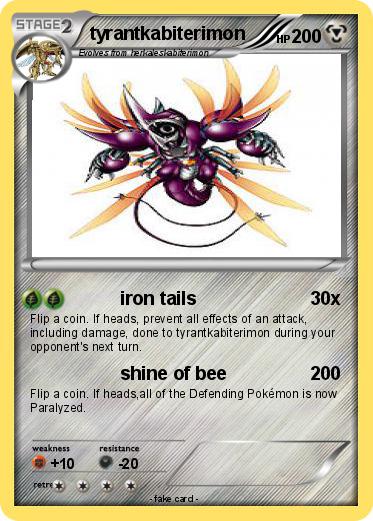 Pokemon tyrantkabiterimon
