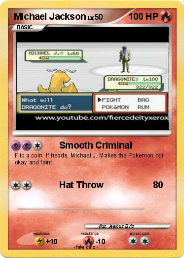 Pokemon Michael Jackson