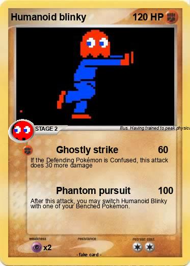 Pokemon Humanoid blinky