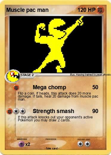 Pokemon Muscle pac man