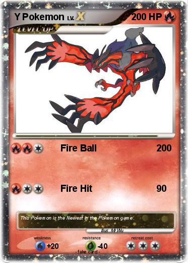 Pokemon Y Pokemon