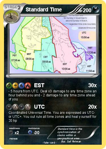 Pokemon Standard Time