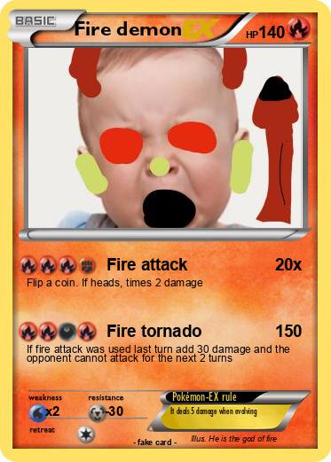 Pokemon Fire demon