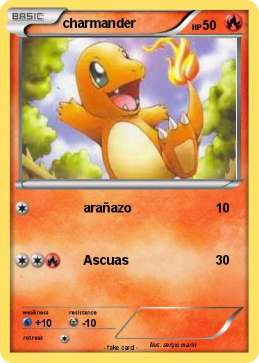Pokemon charmander