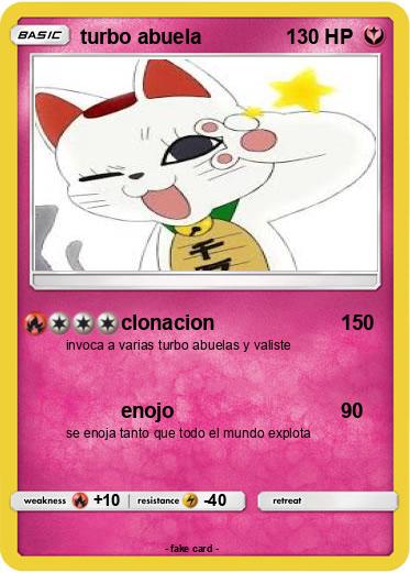Pokemon turbo abuela
