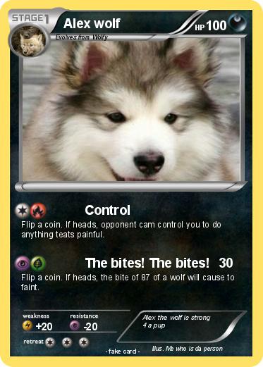 Pokemon Alex wolf