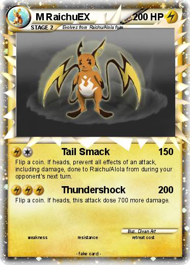 Pokemon M RaichuEX