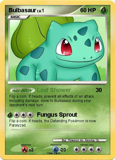 Pokemon Bulbasaur