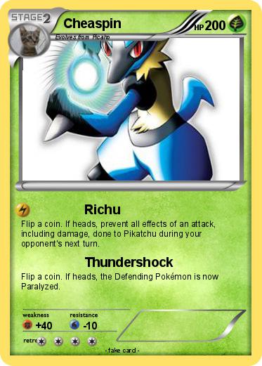 Pokemon Cheaspin