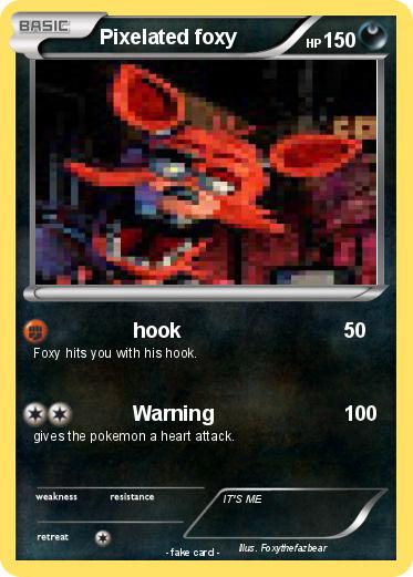 Pokemon Pixelated foxy