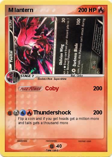 Pokemon M lantern