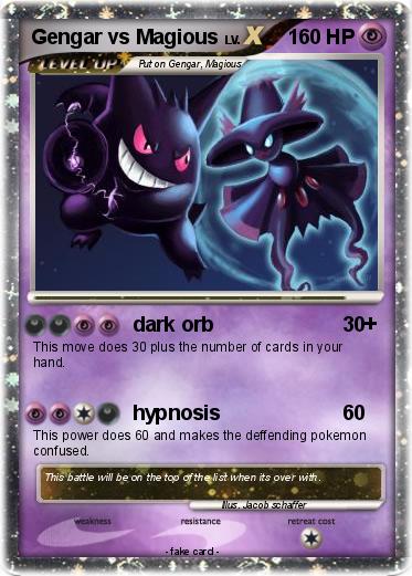 Pokemon Gengar vs Magious