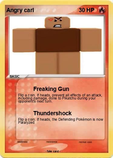 Pokemon Angry carl