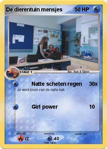 Pokemon De dierentuin mensjes