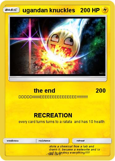 Pokemon ugandan knuckles