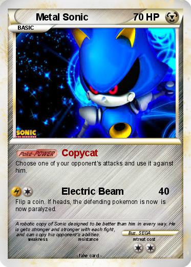 Pokemon Metal Sonic