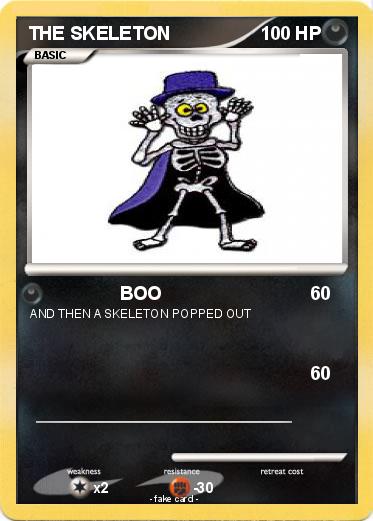 Pokemon THE SKELETON