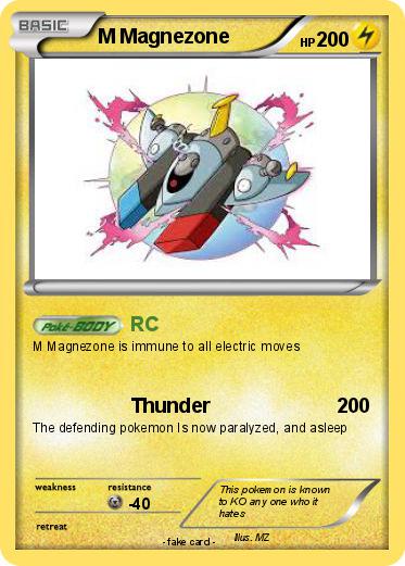 Pokemon M Magnezone