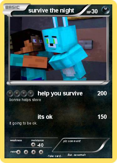 Pokemon survive the night