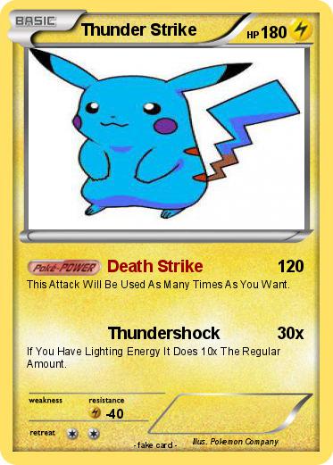 Pokemon Thunder Strike