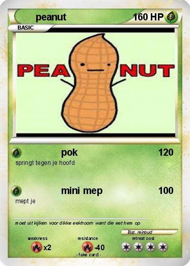 Pokemon peanut