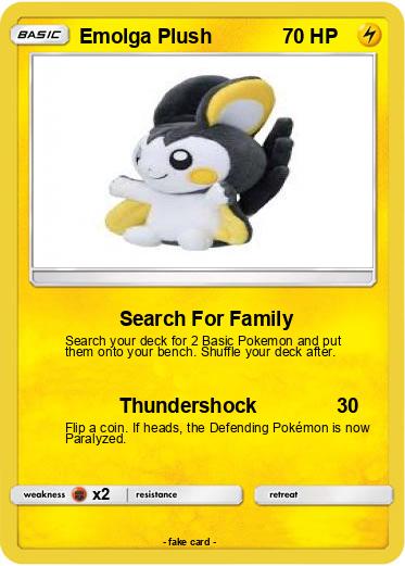 Pokemon Emolga Plush