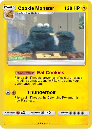 Pokemon Cookie Monster