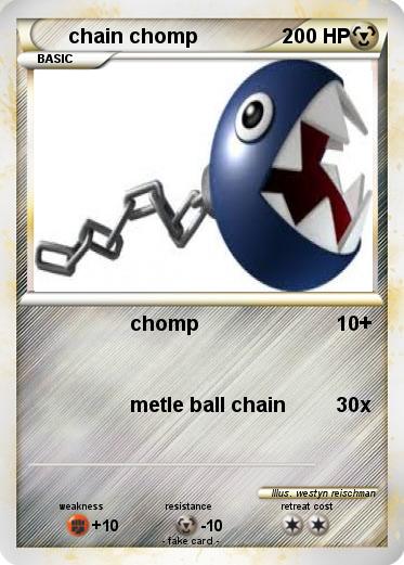 Pokemon chain chomp